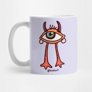 Walking eye Mug